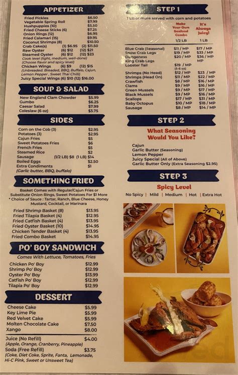 The juicy seafood panama city beach menu - Some cities on Florida’s Gulf Coast include Pensacola, Panama City, Gulf Breeze, Fort Walton Beach, Clearwater, St. Petersburg, Tampa, Fort Myers and Naples. These cities are locat...